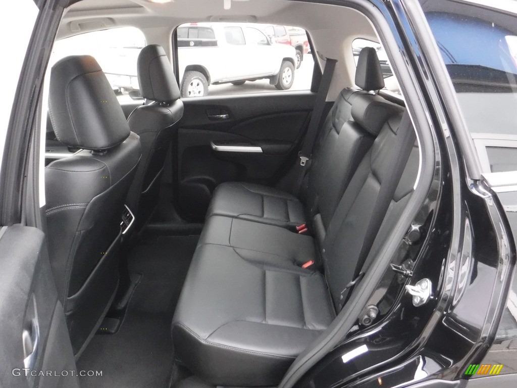 2015 CR-V Touring AWD - Crystal Black Pearl / Black photo #27