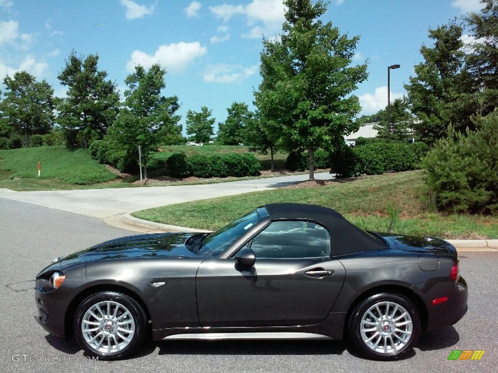 Grigio Moda Meteor Grey 2017 Fiat 124 Spider Classica Roadster Exterior Photo #114366454