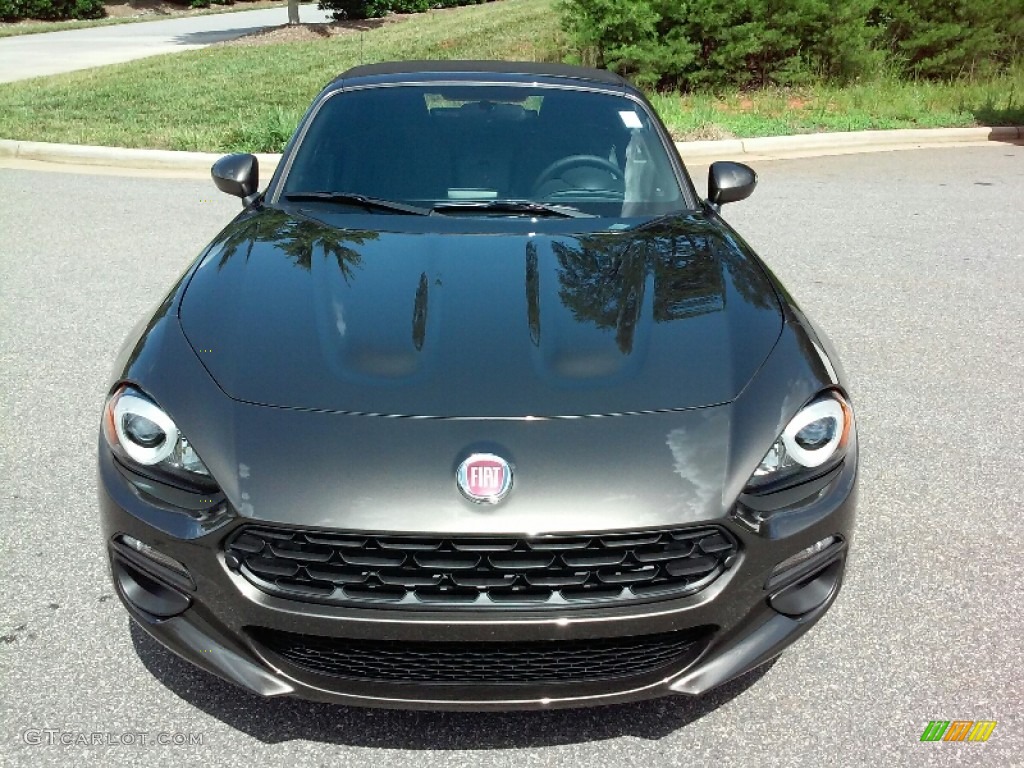 Grigio Moda Meteor Grey 2017 Fiat 124 Spider Classica Roadster Exterior Photo #114366517