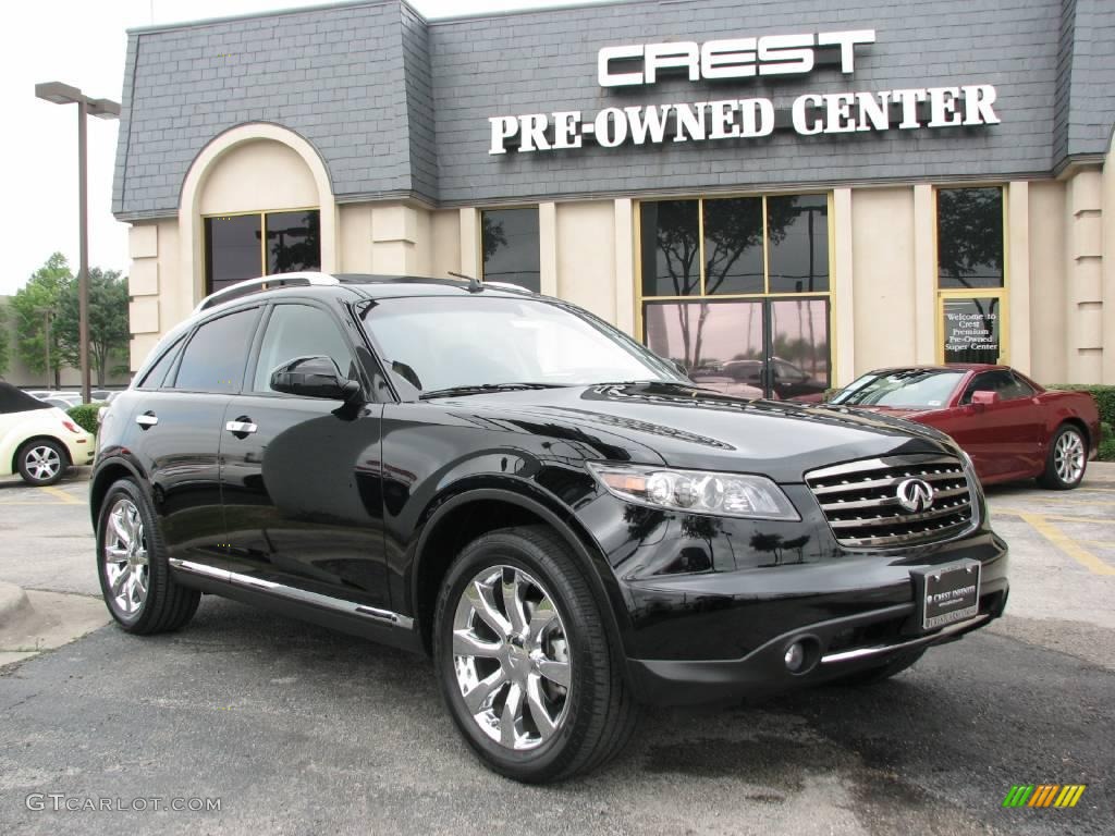 Black Obsidian Infiniti FX