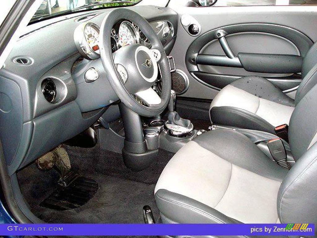 2006 Cooper Hardtop - Space Blue Metallic / Grey/Panther Black photo #6
