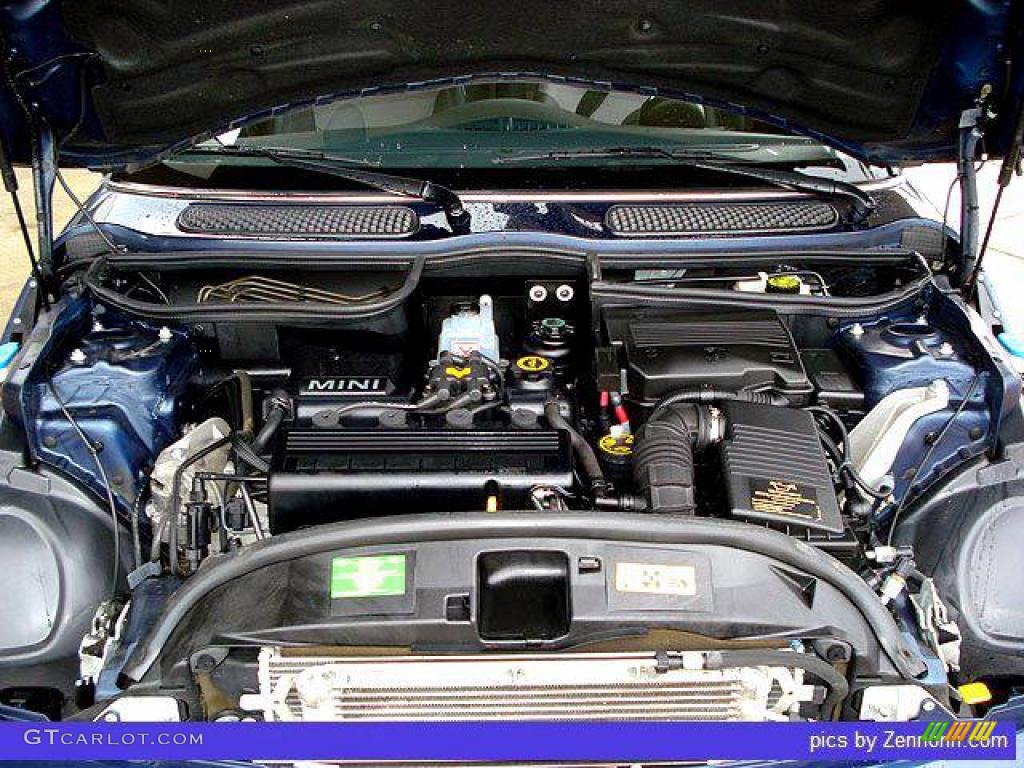 2006 Cooper Hardtop - Space Blue Metallic / Grey/Panther Black photo #7