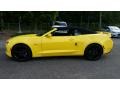 Bright Yellow 2017 Chevrolet Camaro LT Convertible Exterior