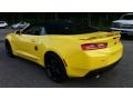 Bright Yellow - Camaro LT Convertible Photo No. 4
