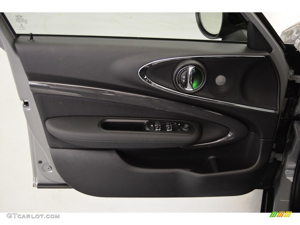2017 Mini Clubman Cooper S ALL4 Carbon Black Door Panel Photo #114369571