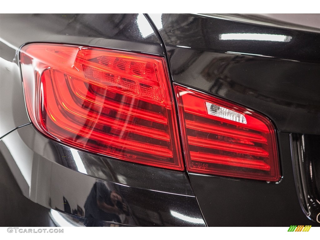 2016 5 Series 528i Sedan - Jet Black / Black photo #28