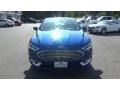 2017 Lightning Blue Ford Fusion SE AWD  photo #2
