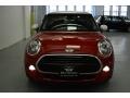 2016 Blazing Red Metallic Mini Hardtop Cooper 2 Door  photo #2