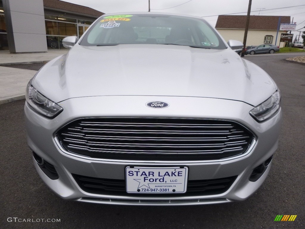 2016 Fusion SE AWD - Ingot Silver Metallic / Charcoal Black photo #2