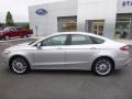 2016 Ingot Silver Metallic Ford Fusion SE AWD  photo #8