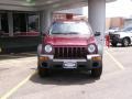 2003 Dark Garnet Red Pearl Jeep Liberty Sport 4x4  photo #2