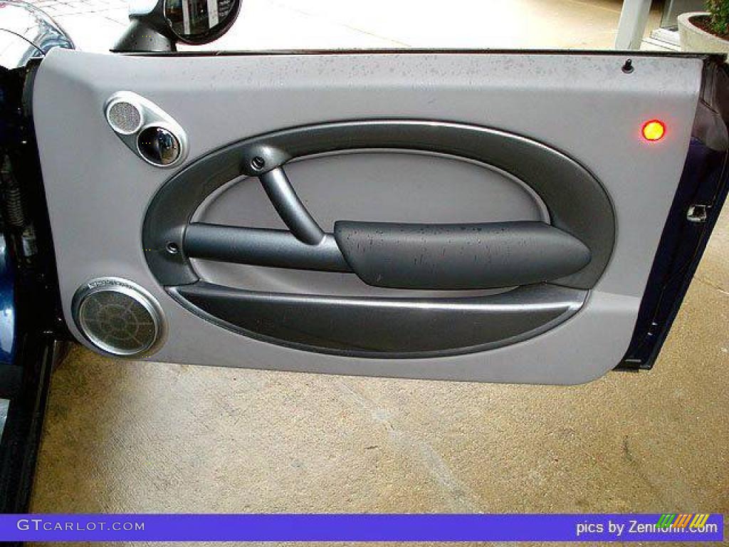 2006 Cooper Hardtop - Space Blue Metallic / Grey/Panther Black photo #17