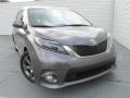 2015 Predawn Gray Mica Toyota Sienna SE  photo #1