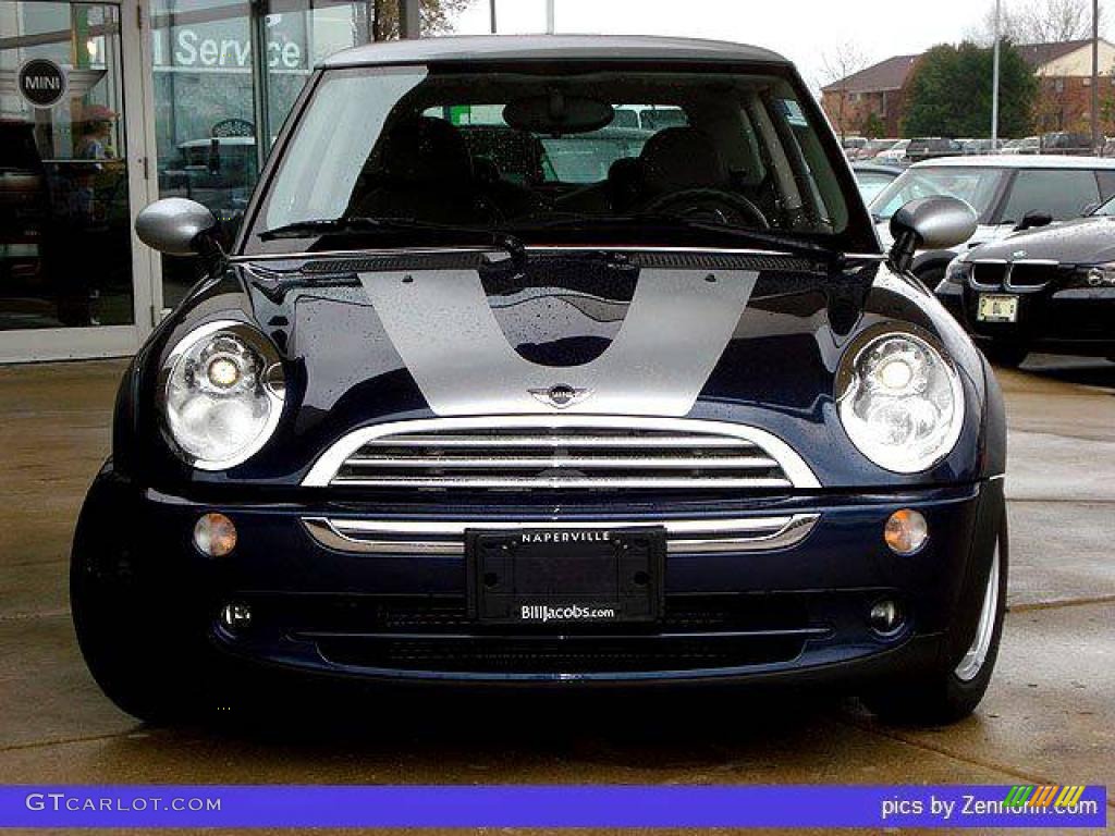 2006 Cooper Hardtop - Space Blue Metallic / Grey/Panther Black photo #23