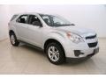 Silver Ice Metallic 2011 Chevrolet Equinox LS