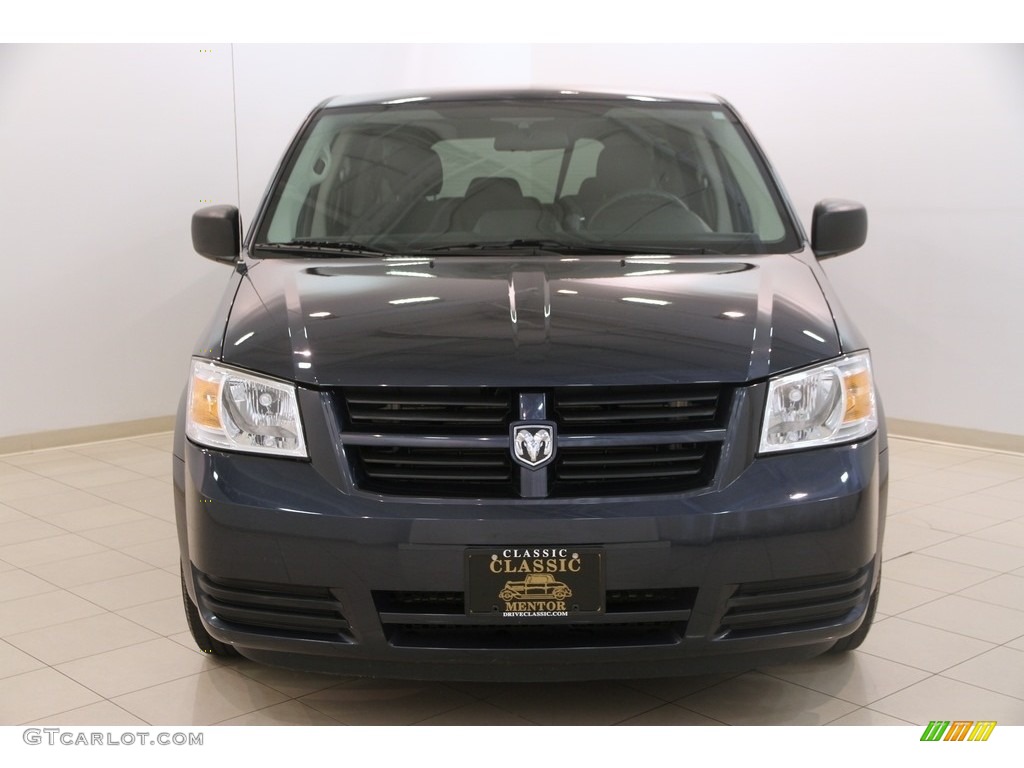 2008 Grand Caravan SE - Modern Blue Pearl / Dark Slate/Light Shale photo #2