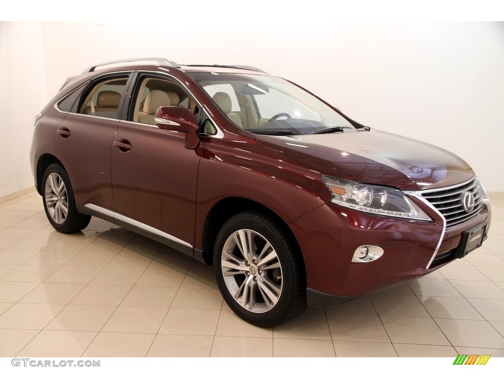 2015 RX 350 AWD - Claret Mica / Parchment photo #1