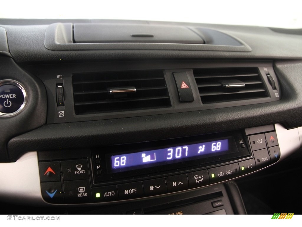 2012 CT 200h Hybrid Premium - Starfire White Pearl / Caramel Nuluxe photo #11