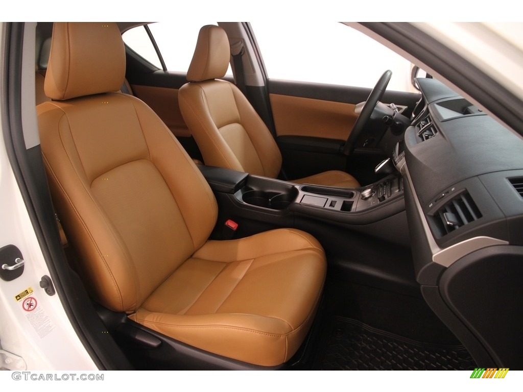 2012 CT 200h Hybrid Premium - Starfire White Pearl / Caramel Nuluxe photo #17