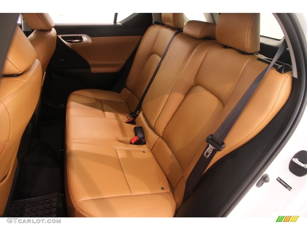 2012 CT 200h Hybrid Premium - Starfire White Pearl / Caramel Nuluxe photo #19