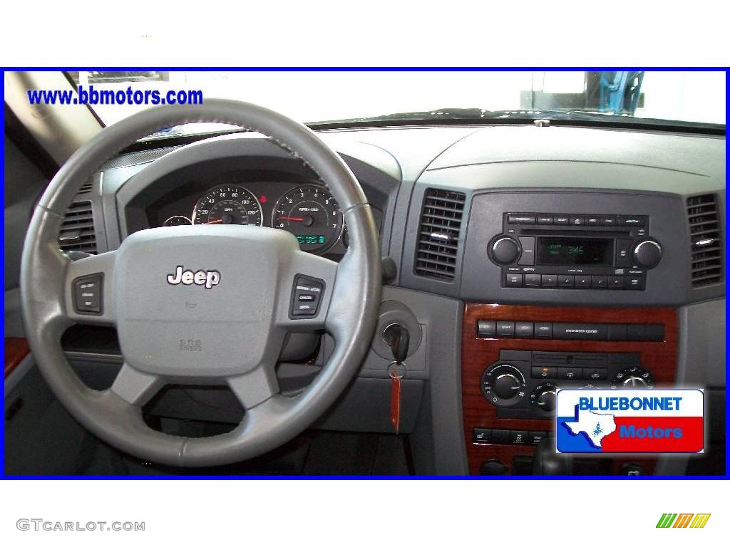 2006 Grand Cherokee Limited 4x4 - Deep Beryl Green Pearl / Medium Slate Gray photo #5