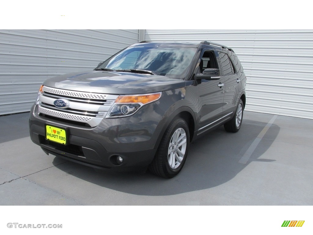 2015 Explorer XLT - Dark Side / Charcoal Black photo #4