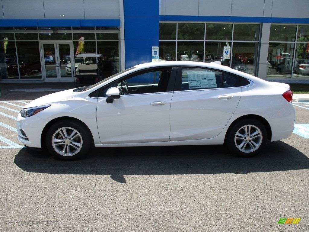 2016 Cruze LT Sedan - Summit White / Jet Black photo #2