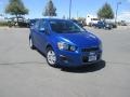 2016 Kinetic Blue Metallic Chevrolet Sonic LT Sedan  photo #1