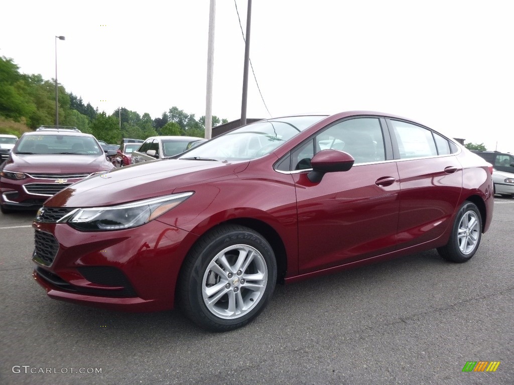 2016 Cruze LT Sedan - Siren Red Tintcoat / Jet Black photo #1