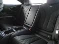 2016 Mercedes-Benz S designo Black Interior Rear Seat Photo