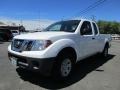 2012 Avalanche White Nissan Frontier S King Cab  photo #3