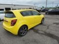 2016 Bright Yellow Chevrolet Sonic RS Hatchback  photo #4