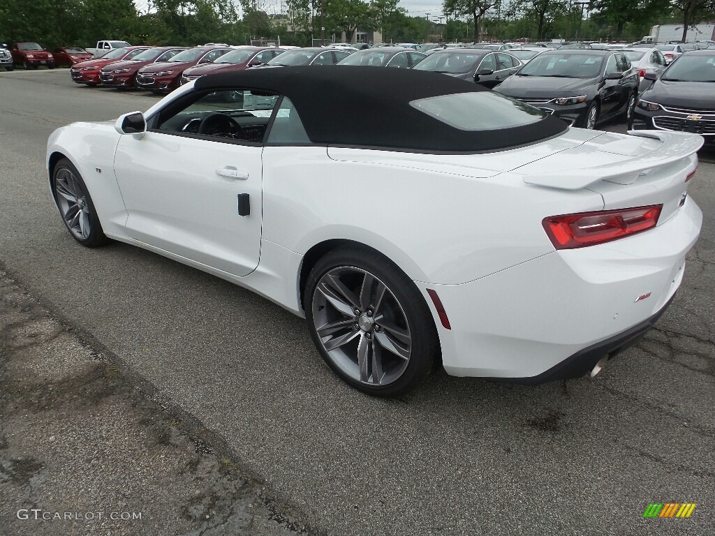 2017 Camaro LT Convertible - Summit White / Adrenaline Red photo #6