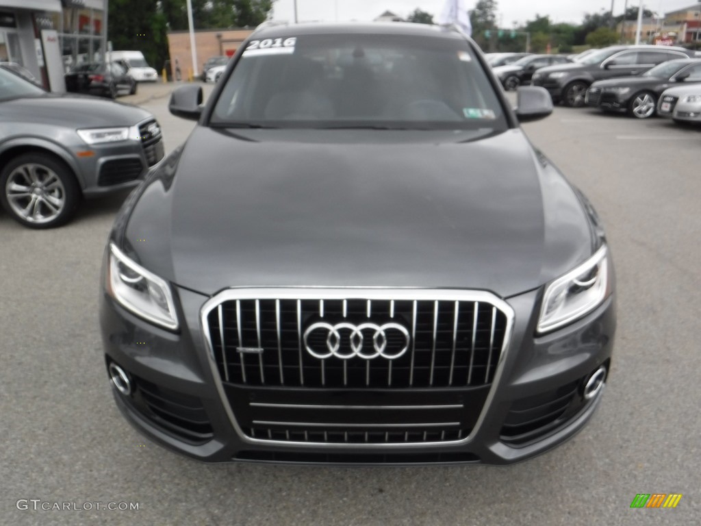 2016 Q5 2.0 TFSI Premium quattro - Daytona Gray Pearl / Black photo #6