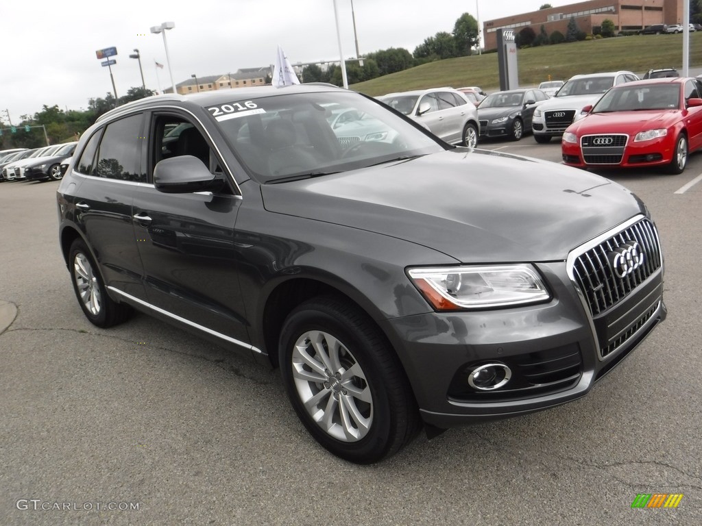 2016 Q5 2.0 TFSI Premium quattro - Daytona Gray Pearl / Black photo #8