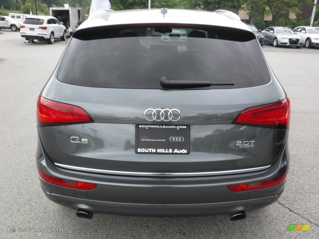 2016 Q5 2.0 TFSI Premium quattro - Daytona Gray Pearl / Black photo #14