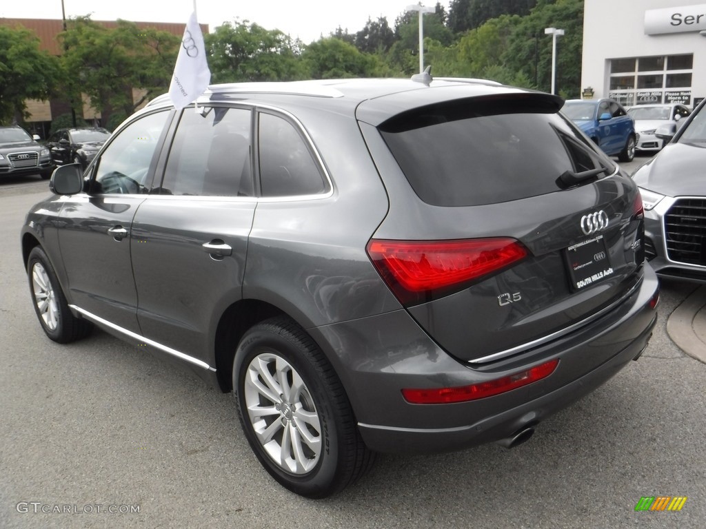 2016 Q5 2.0 TFSI Premium quattro - Daytona Gray Pearl / Black photo #15