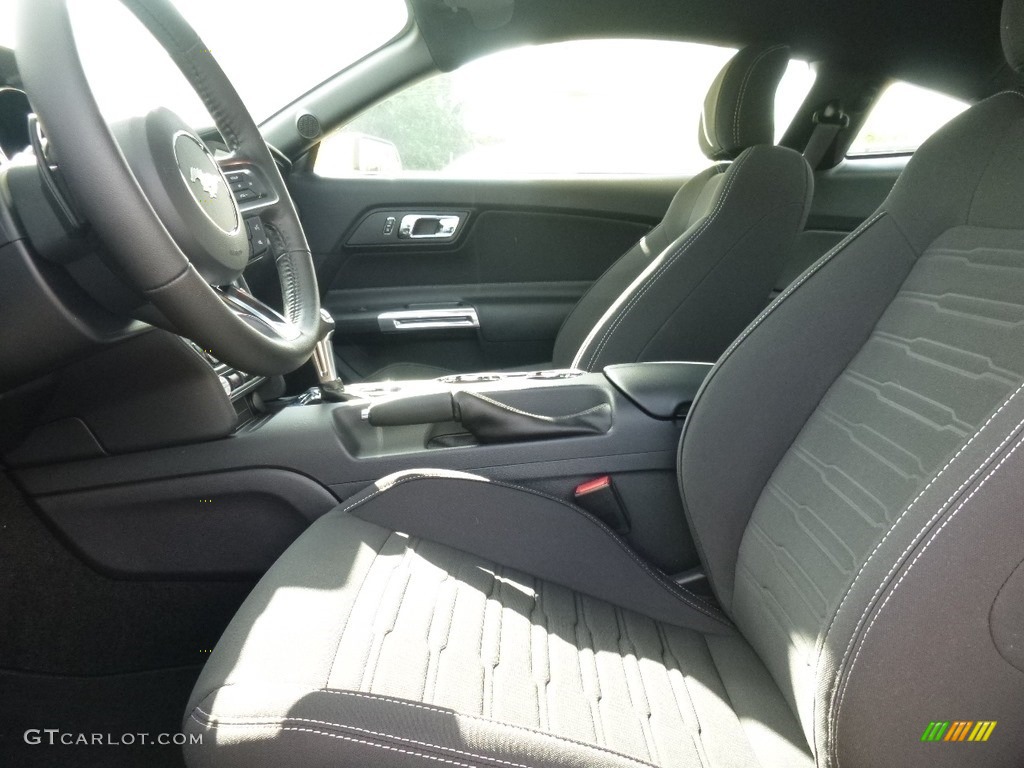 Ebony Interior 2017 Ford Mustang GT Coupe Photo #114391559