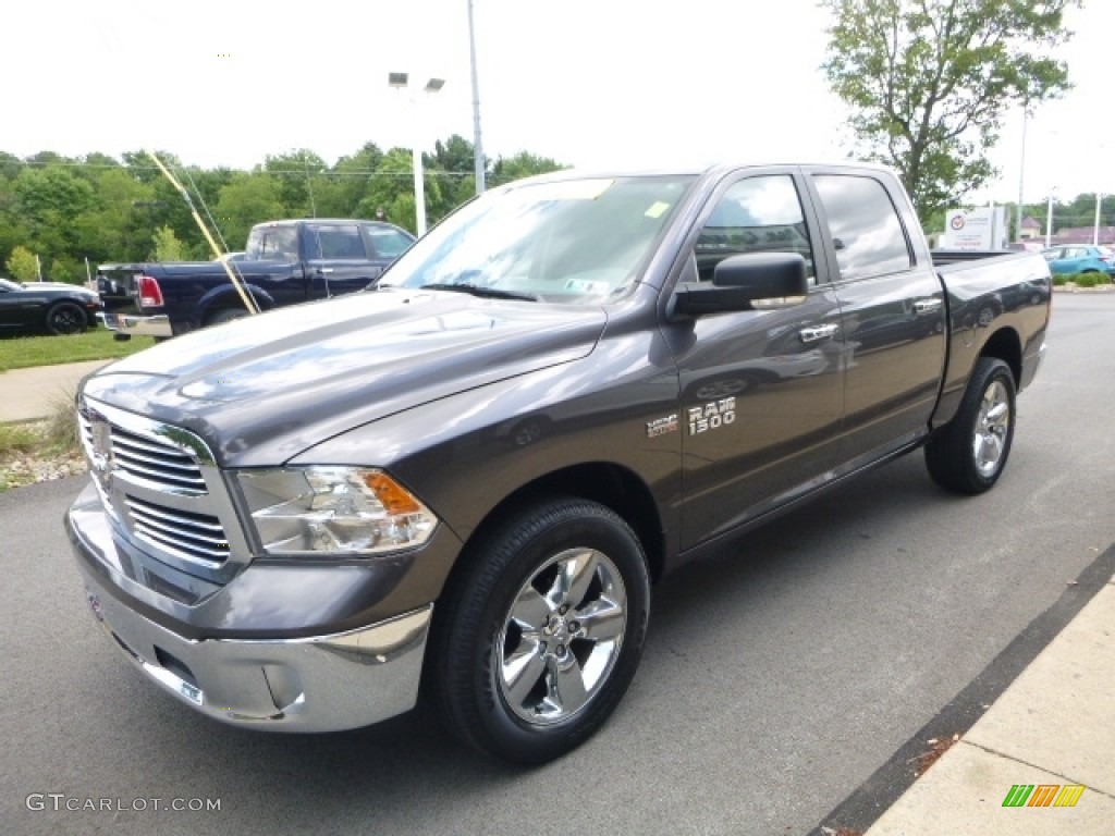 2014 1500 SLT Crew Cab 4x4 - Granite Crystal Metallic / Black/Diesel Gray photo #10