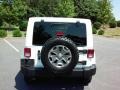 2013 Bright White Jeep Wrangler Unlimited Rubicon 4x4  photo #6