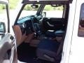 2013 Bright White Jeep Wrangler Unlimited Rubicon 4x4  photo #8