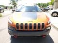 2014 Mango Tango Pearl Coat Jeep Cherokee Trailhawk 4x4  photo #8