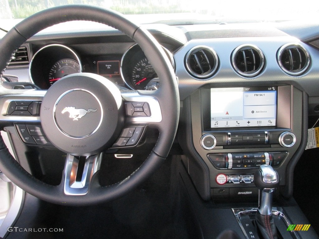 2017 Mustang GT California Speical Coupe - Ingot Silver / California Special Ebony Leather/Miko Suede photo #23