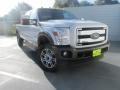 2016 Oxford White Ford F250 Super Duty Lariat Crew Cab 4x4  photo #2