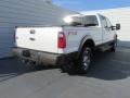 2016 Oxford White Ford F250 Super Duty Lariat Crew Cab 4x4  photo #4