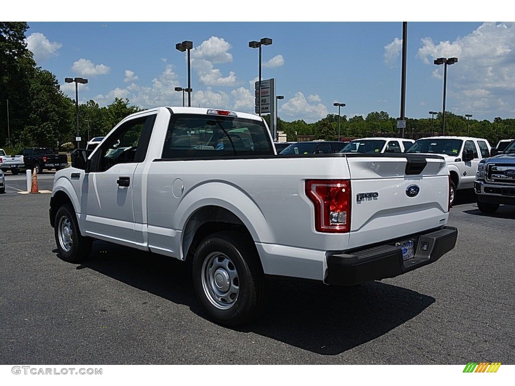 2016 F150 XL Regular Cab - Oxford White / Medium Earth Gray photo #15