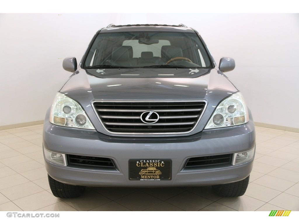 2004 GX 470 - Ash Blue Mica / Dark Gray photo #2
