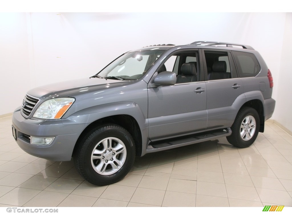 2004 GX 470 - Ash Blue Mica / Dark Gray photo #3