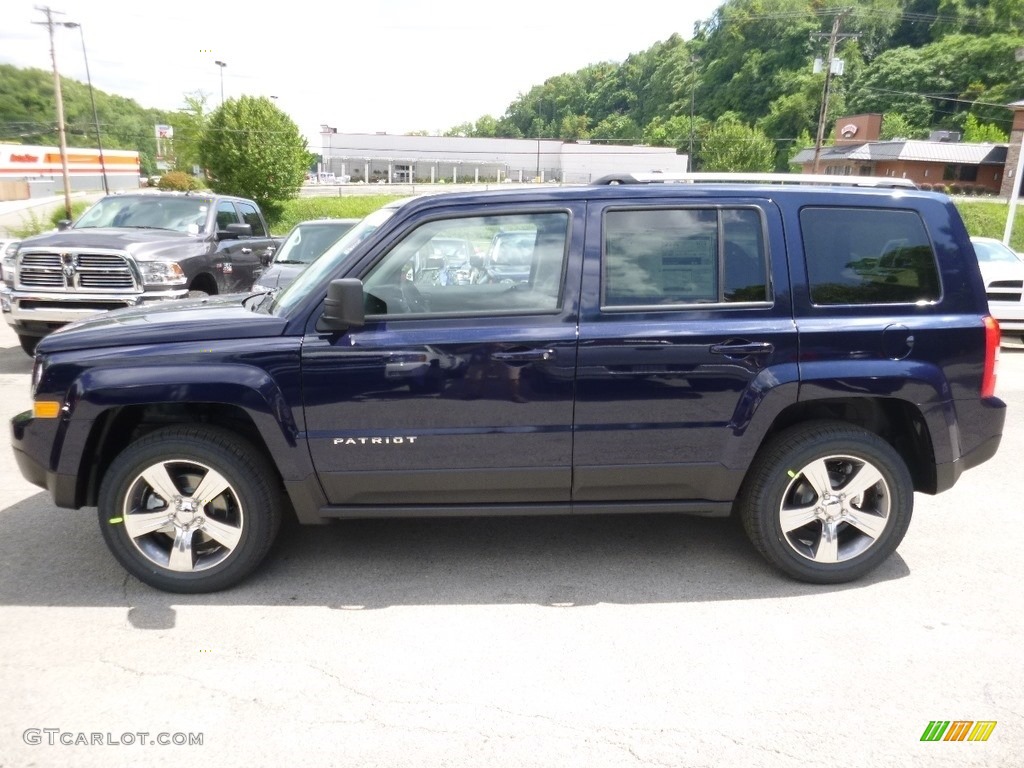 2016 Patriot Latitude 4x4 - True Blue Pearl / Light Pebble Beige/Dark Slate Gray photo #2