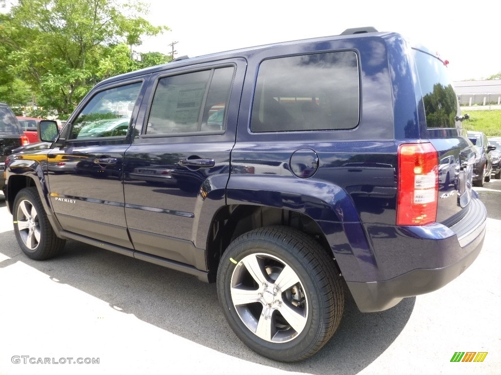 2016 Patriot Latitude 4x4 - True Blue Pearl / Light Pebble Beige/Dark Slate Gray photo #3